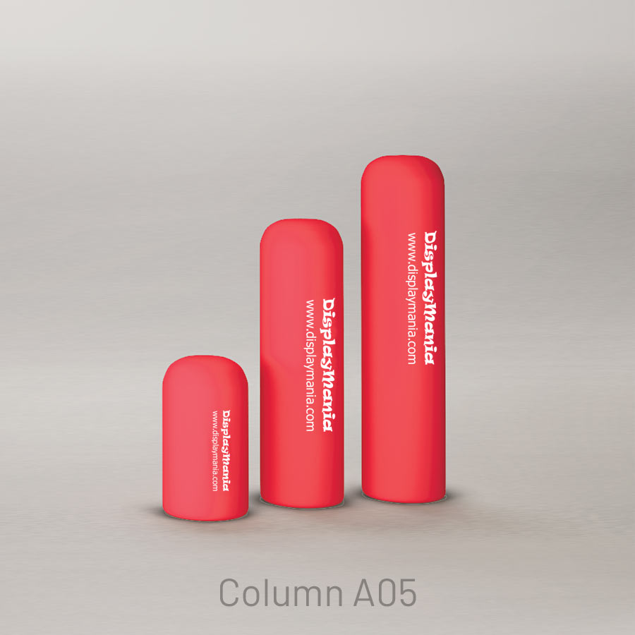Columnes inflables impreses